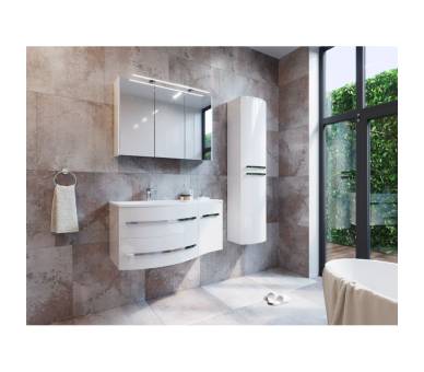 Тумба у ванну підвісна Botticelli Vanessa Vnd-110 червона