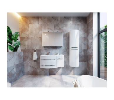 Тумба у ванну підвісна Botticelli Vanessa Vnd-110 червона