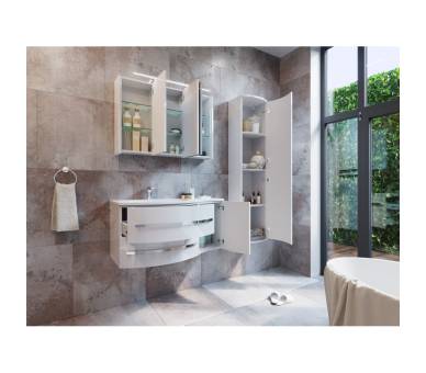 Тумба у ванну підвісна Botticelli Vanessa Vnd-110 червона