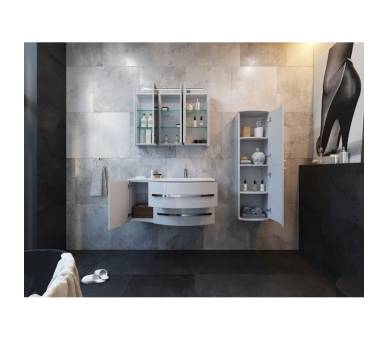 Тумба у ванну підвісна Botticelli Vanessa Vnd-110 червона