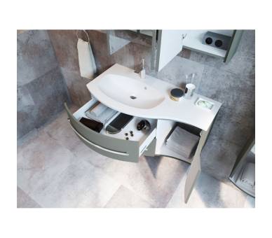 Тумба у ванну підвісна Botticelli Vanessa Vnd-110 оливкова