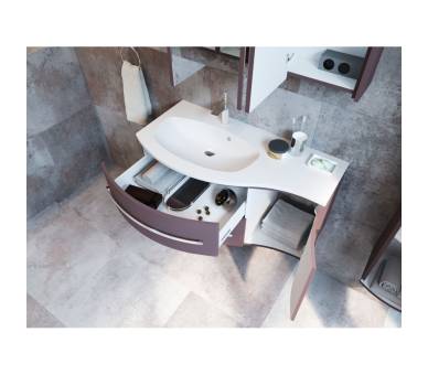 Тумба у ванну підвісна Botticelli Vanessa Vnd-110 індиго синя