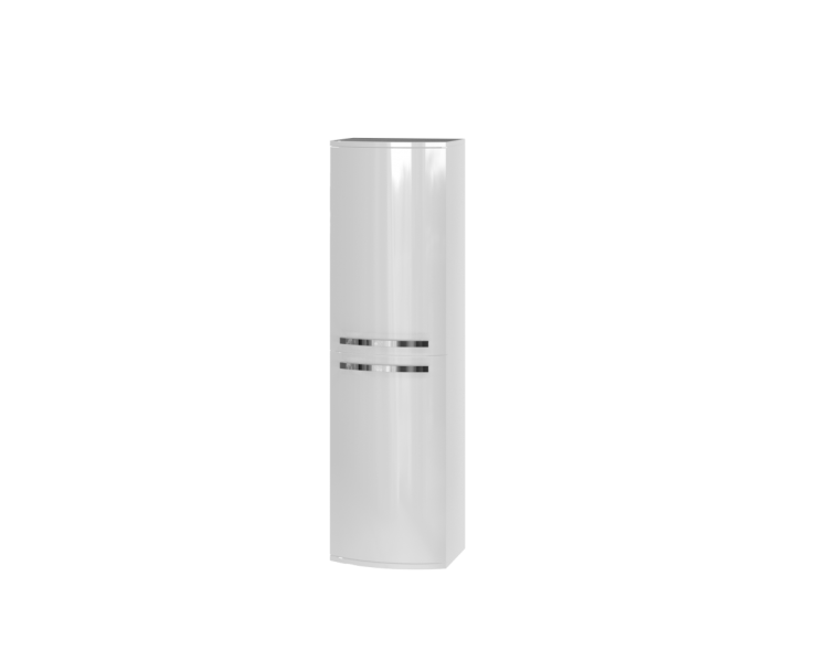 Пенал подвесной Botticelli Vanessa VnP-140 белый