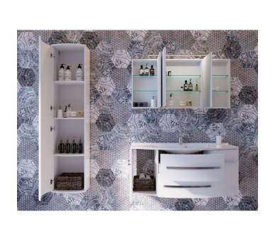 Пенал подвесной Botticelli Vanessa VnP-140 белый