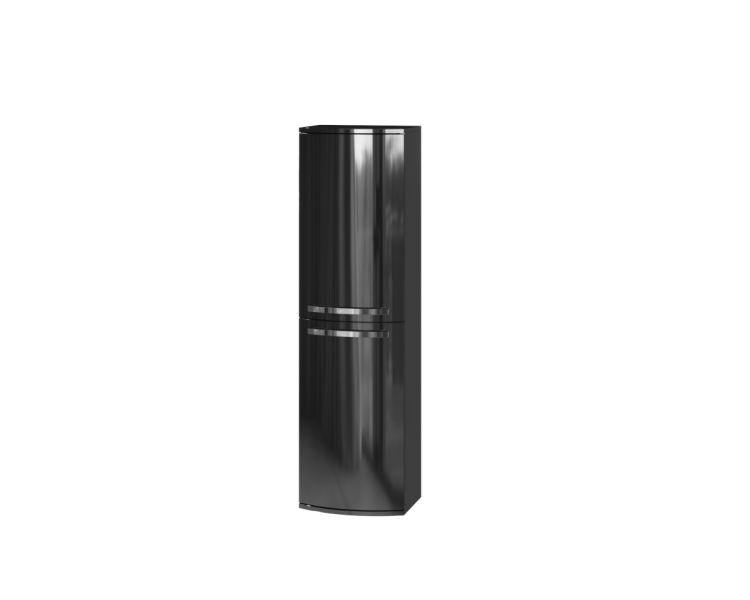 Пенал підвісний Botticelli Vanessa VnP-140 чорний