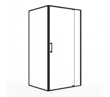 Душевая кабина регулируемая Black Line Sunways 90-100 см. без поддона