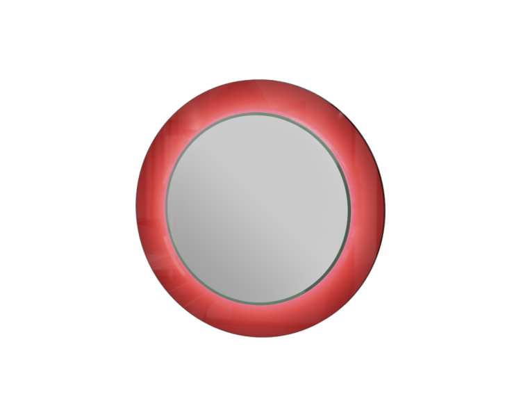 Зеркало Botticelli Vanessa VnM-80 красное с LED-подсветкой