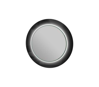 Дзеркало Botticelli Vanessa VnM-80 чорне з LED-підсвіткою