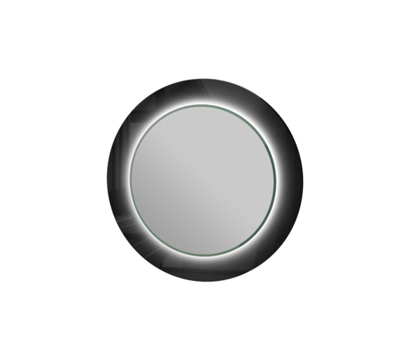 Зеркало Botticelli Vanessa VnM-80 черное с LED-подсветкой