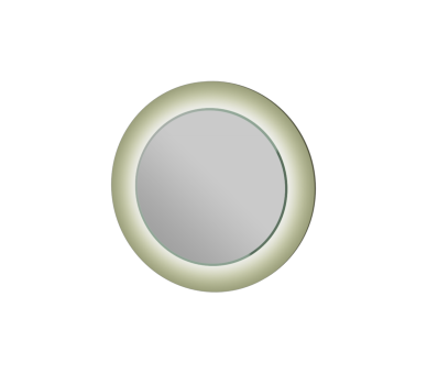 Зеркало Botticelli Vanessa VnM-80 оливковое с LED-подсветкой