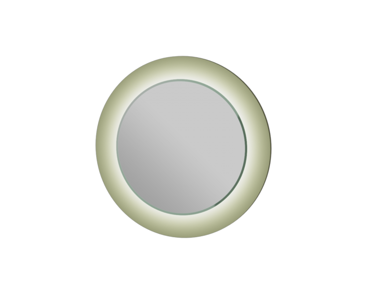 Зеркало Botticelli Vanessa VnM-80 оливковое с LED-подсветкой