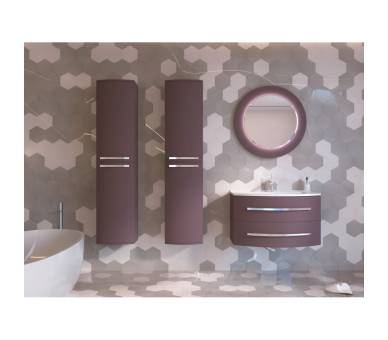 Дзеркало Botticelli Vanessa VnM-80 індиго синій з LED-підсвіткою