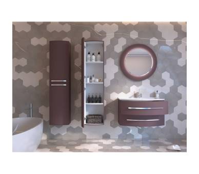 Дзеркало Juventa Botticelli Vanessa VnM-80 темна диня з LED-підсвіткою