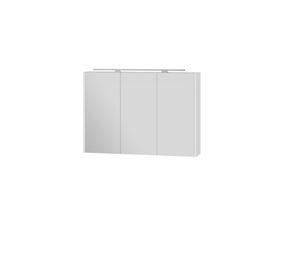Зеркальный шкаф Botticelli Vanessa VnMС-100 белый