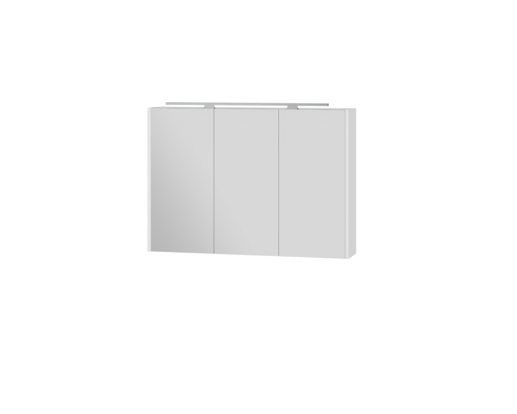 Зеркальный шкаф Botticelli Vanessa VnMС-100 белый