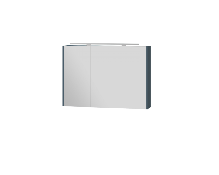 Дзеркальна шафа Botticelli Vanessa VnMС-100 індиго синій