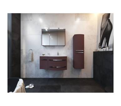 Дзеркальна шафа Botticelli Vanessa VnMС-100 індиго синій