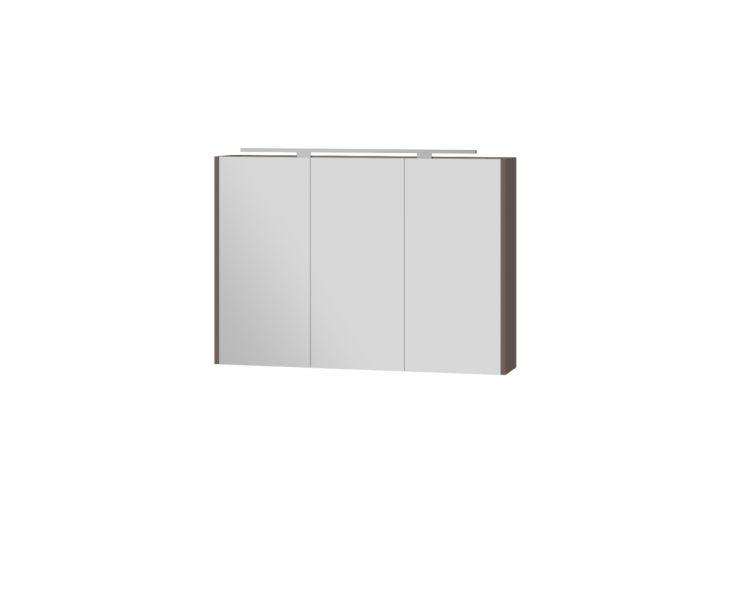 Зеркальный шкаф Botticelli Vanessa VnMС-100 темная дыня