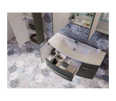 Тумба у ванну підвісна Botticelli Vanessa Vn-120 чорна