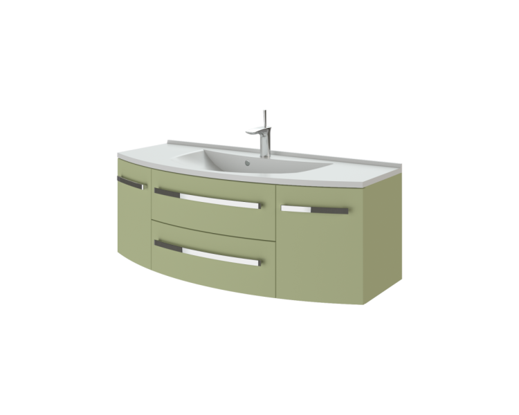 Тумба у ванну підвісна Botticelli Vanessa Vn-120 оливкова