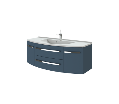 Тумба у ванну підвісна Botticelli Vanessa Vn-120 індиго синя