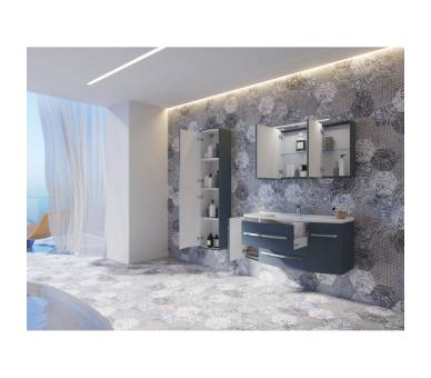 Тумба у ванну підвісна Botticelli Vanessa Vn-120 індиго синя