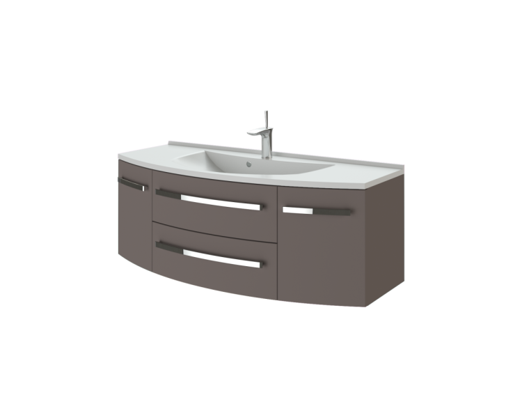 Тумба у ванну підвісна Botticelli Vanessa Vn-120 темна диня