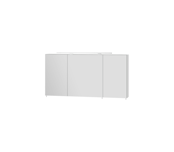 Дзеркальна шафа Botticelli Vanessa VnMС-120 біла