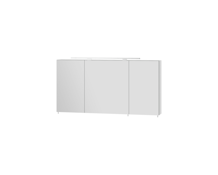 Дзеркальна шафа Botticelli Vanessa VnMС-120 біла