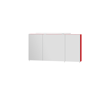 Зеркальный шкаф Botticelli Vanessa VnMС-120 красный