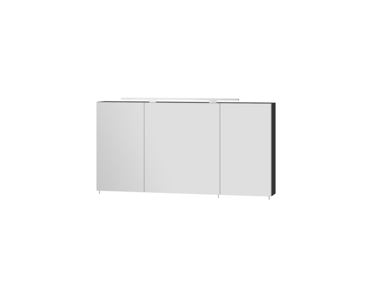 Дзеркальна шафа Botticelli Vanessa VnMС-120 чорний