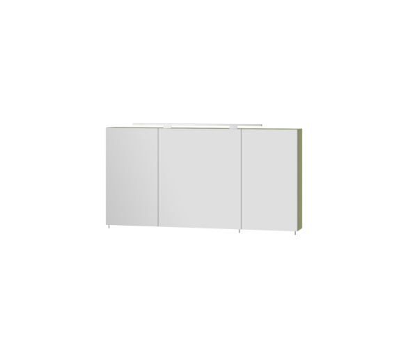 Зеркальный шкаф Botticelli Vanessa VnMС-120 оливковый