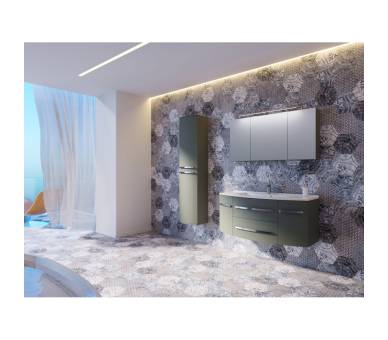 Зеркальный шкаф Botticelli Vanessa VnMС-120 оливковый