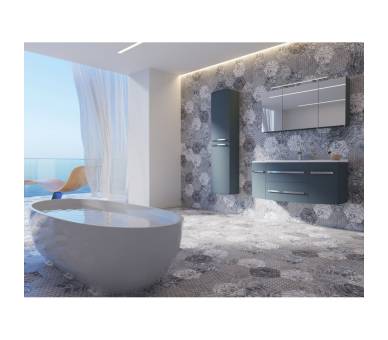 Дзеркальна шафа Botticelli Vanessa VnMС-120 індиго синій