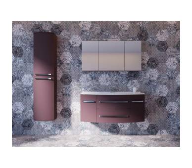 Дзеркальна шафа Botticelli Vanessa VnMС-120 темна диня