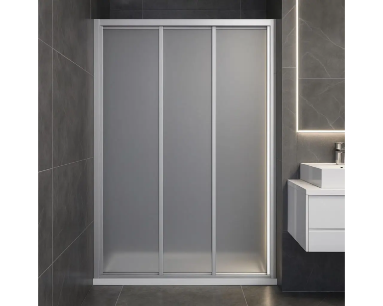 Розсувні душові двері Sunways Crystal 120 см.