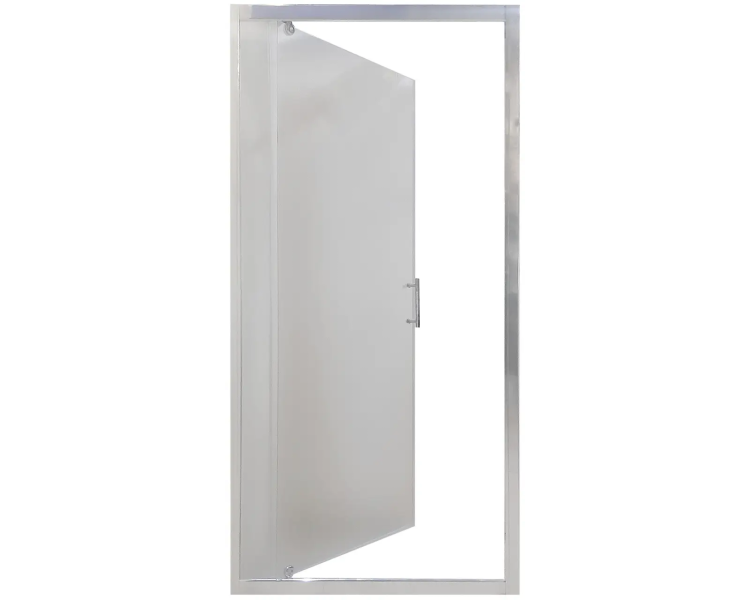 Стеклянная дверь в душевую SUNWAYS Opal 90см матовое стекло
