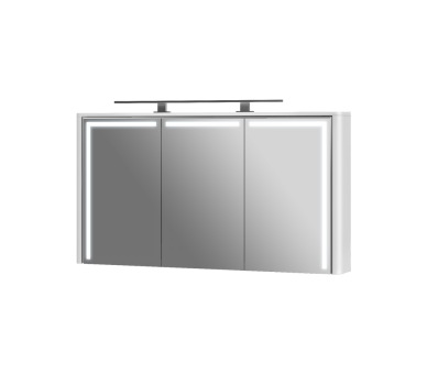 Дзеркальна шафа Botticelli Levanto LvM-128 біла