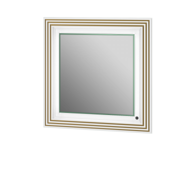 Зеркало Botticelli Treviso TM-80 белое с LED-подсветкой