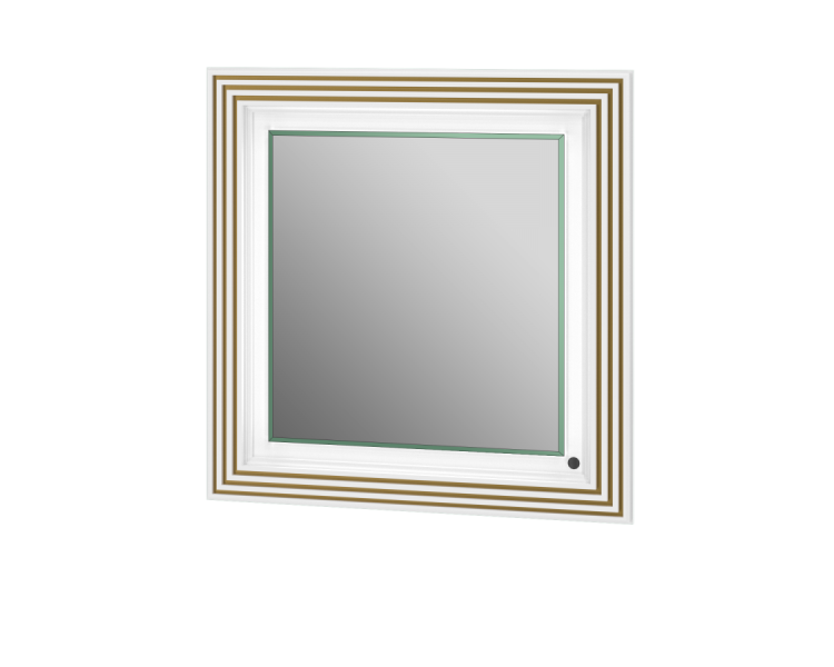 Дзеркало Botticelli Treviso TM-80 біле з LED-підсвіткою