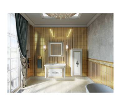 Дзеркало Botticelli Treviso TM-80 чорне з LED-підсвіткою