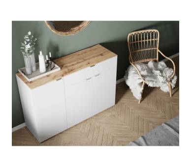 Комод напольный Botticelli Agora AgK-135 белый