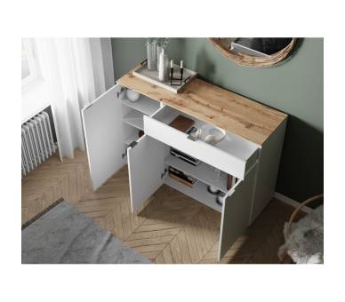 Комод підлоговий Botticelli Agora AgK-135 білий