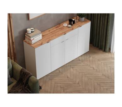 Комод напольный Botticelli Agora AgK-180 белый