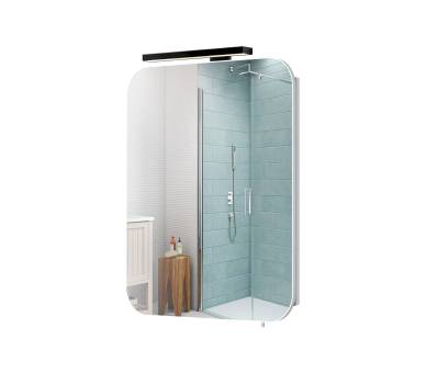 Дзеркальна шафа MDD Сорренто Black ЗШ-50 з підсвіткою