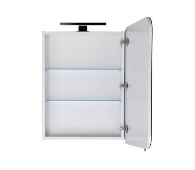 Дзеркальна шафа MDD Сорренто Black ЗШ-60 з підсвіткою