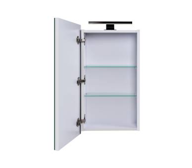 Дзеркальна шафа MDD Руна Black 41 з підсвіткою