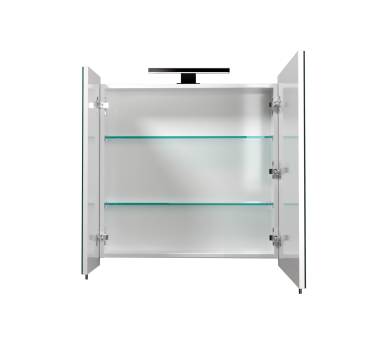 Дзеркальна шафа MDD Руна Black 80 з підсвіткою