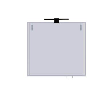 Зеркальный шкаф MDD Руна Black 80 с подсветкой