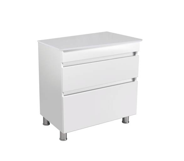 Тумба у ванну підлогова MDD MoonShine 80 зі стільницею